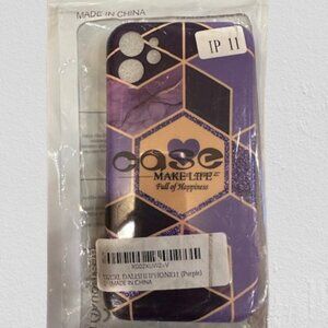 Deep Purple Marble iPhone Case - iPhone 11    8152  8152  NWT Boutique